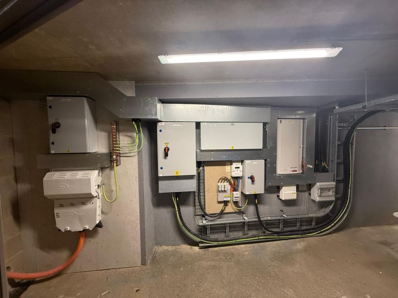 Novello — basement electrical switchgear